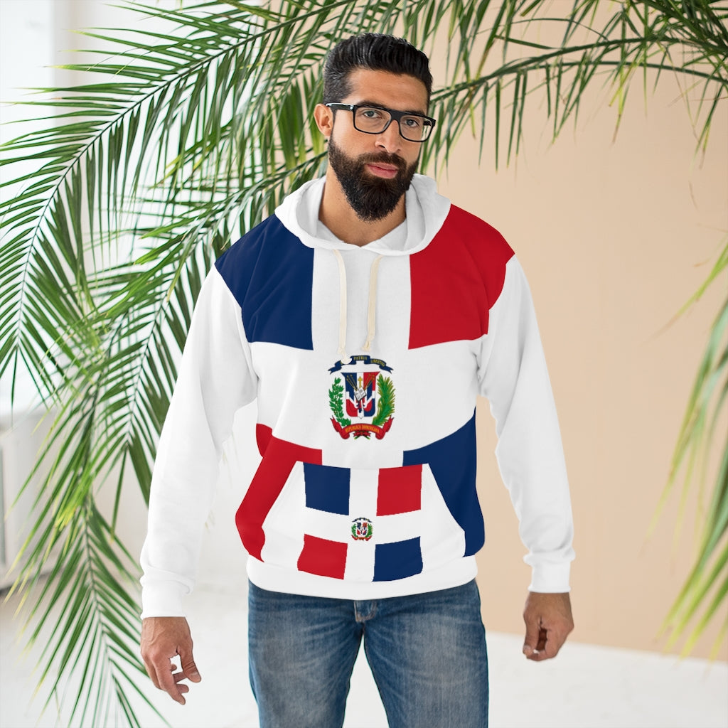 Dominican republic AOP Unisex Pullover Hoodie