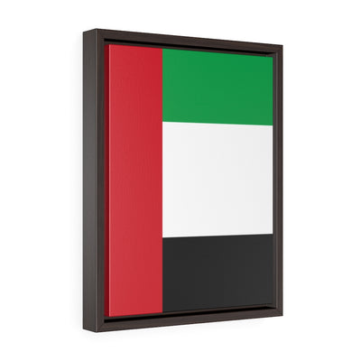 UNITED ARAB EMIRATES Vertical Framed Premium Gallery Wrap Canvas