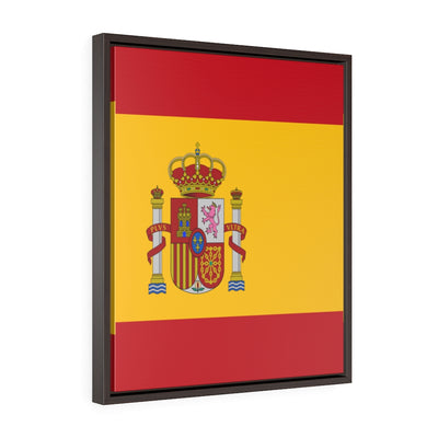 SPAIN Vertical Framed Premium Gallery Wrap Canvas