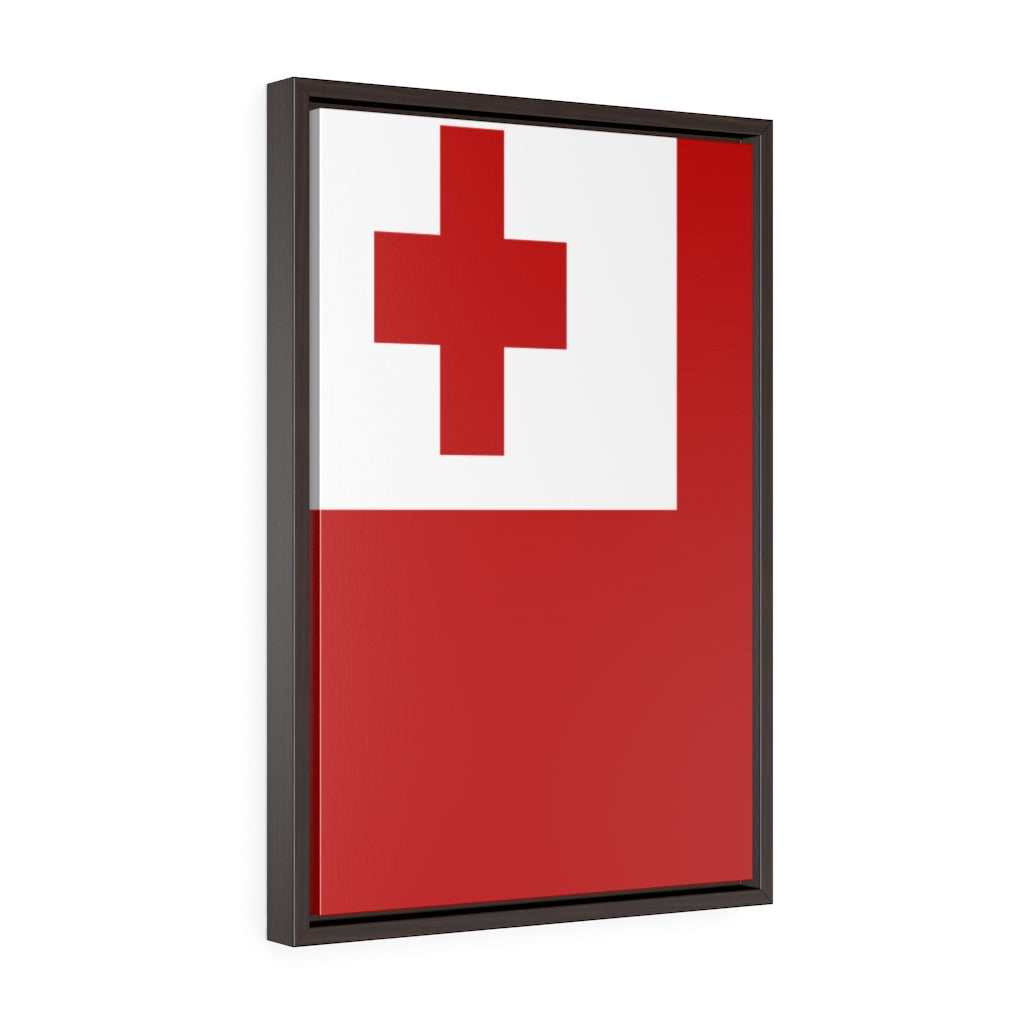 TONGA Vertical Framed Premium Gallery Wrap Canvas