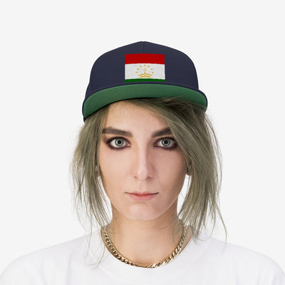 TAJIKISTAN Unisex Flat Bill Hat