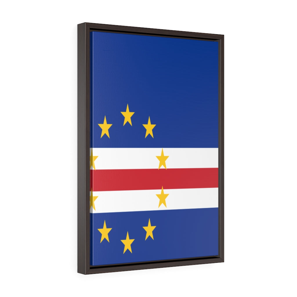 CAPE VERDE Vertical Framed Premium Gallery Wrap Canvas