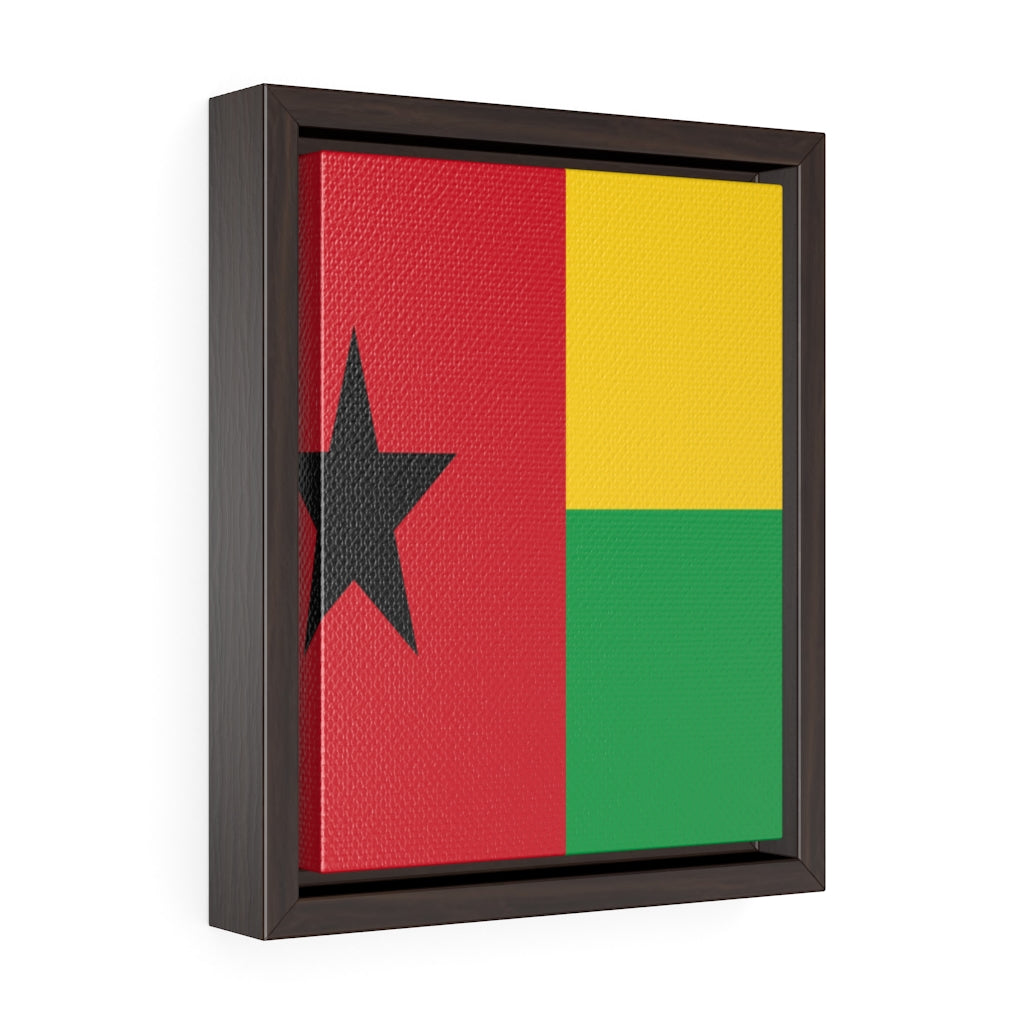 GUINEA- BISSAU Vertical Framed Premium Gallery Wrap Canvas