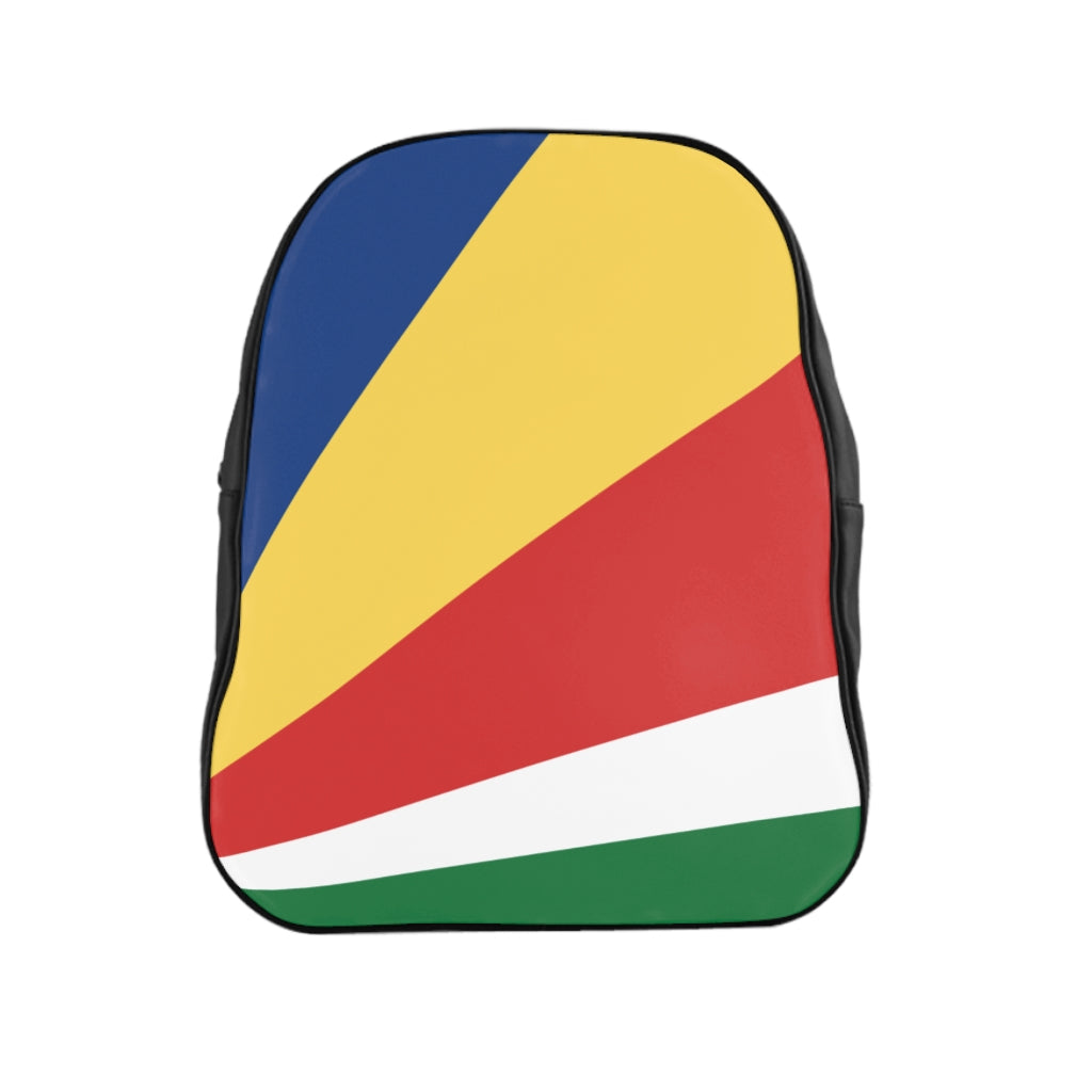 SEYCHELLES FLAG School Backpack