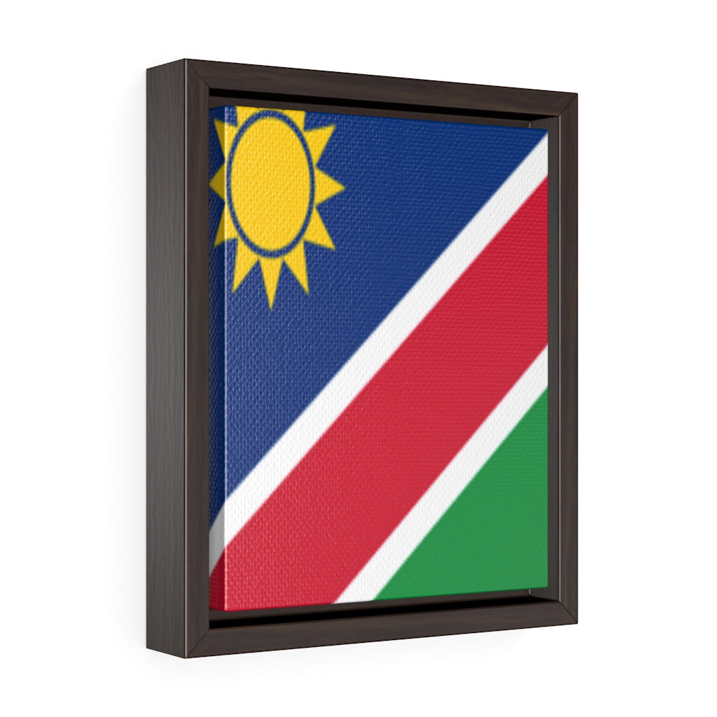 NAMIBIA Vertical Framed Premium Gallery Wrap Canvas