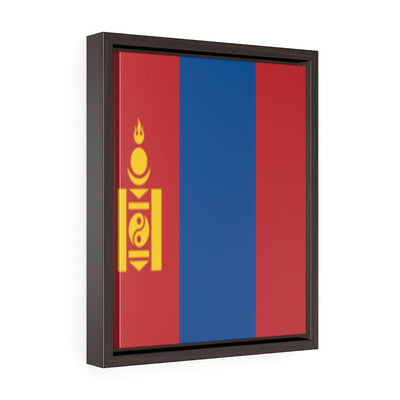 MONGOLIA Vertical Framed Premium Gallery Wrap Canvas