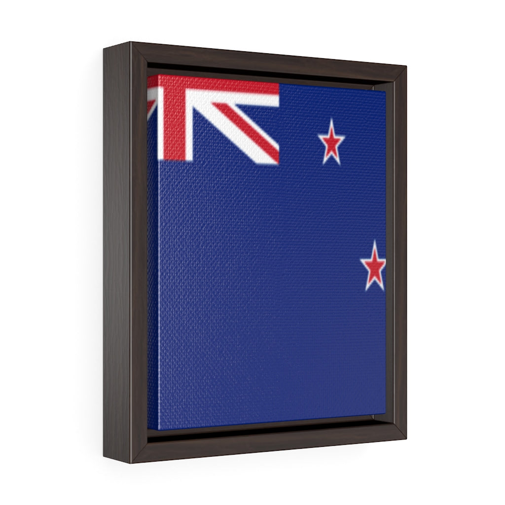 NEW ZEALAND Vertical Framed Premium Gallery Wrap Canvas