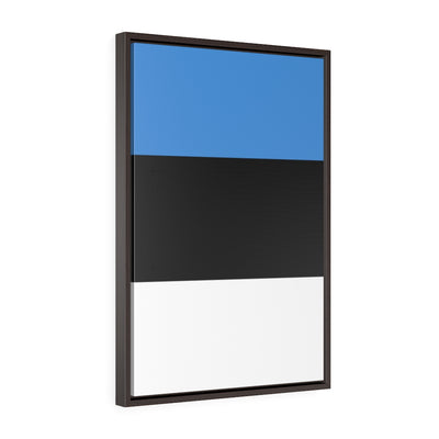 ESTONIA Vertical Framed Premium Gallery Wrap Canvas