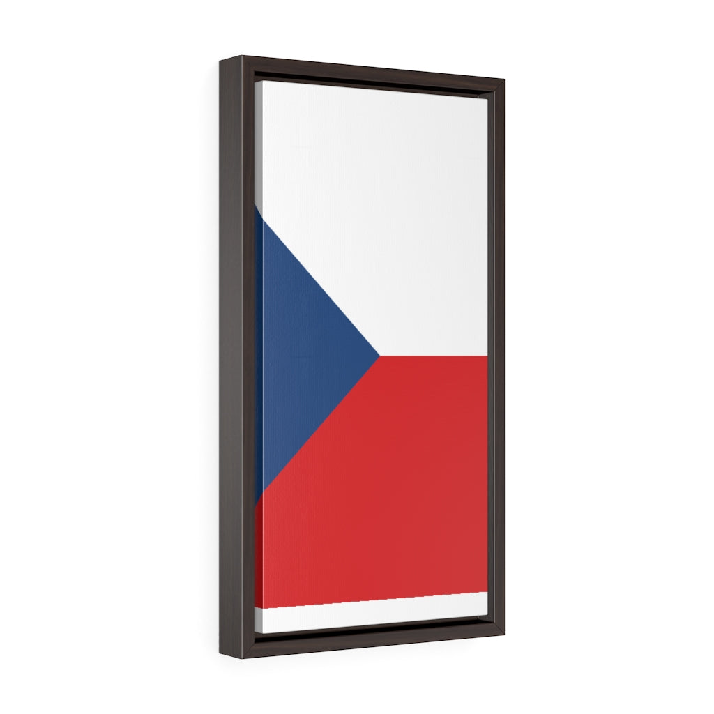 CZECH Vertical Framed Premium Gallery Wrap Canvas