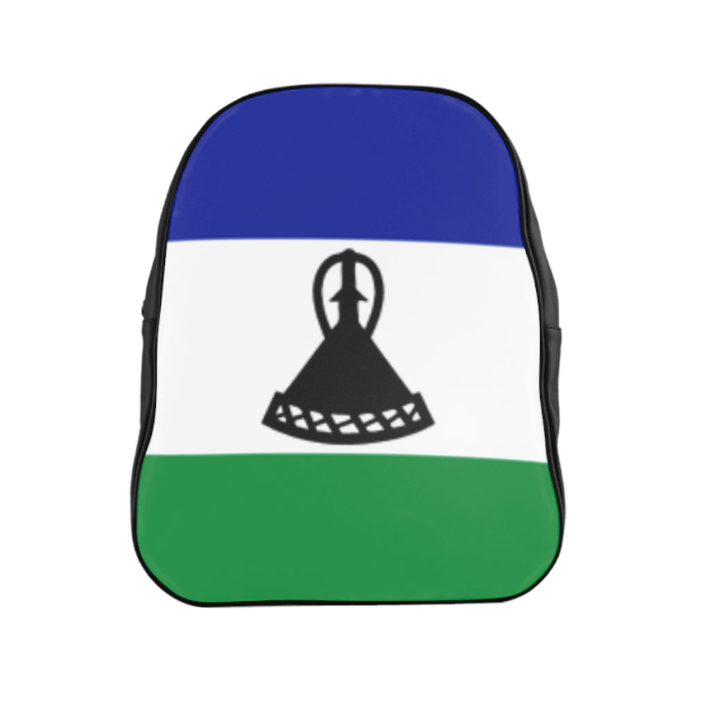 LESOTHO FLAG School Backpack