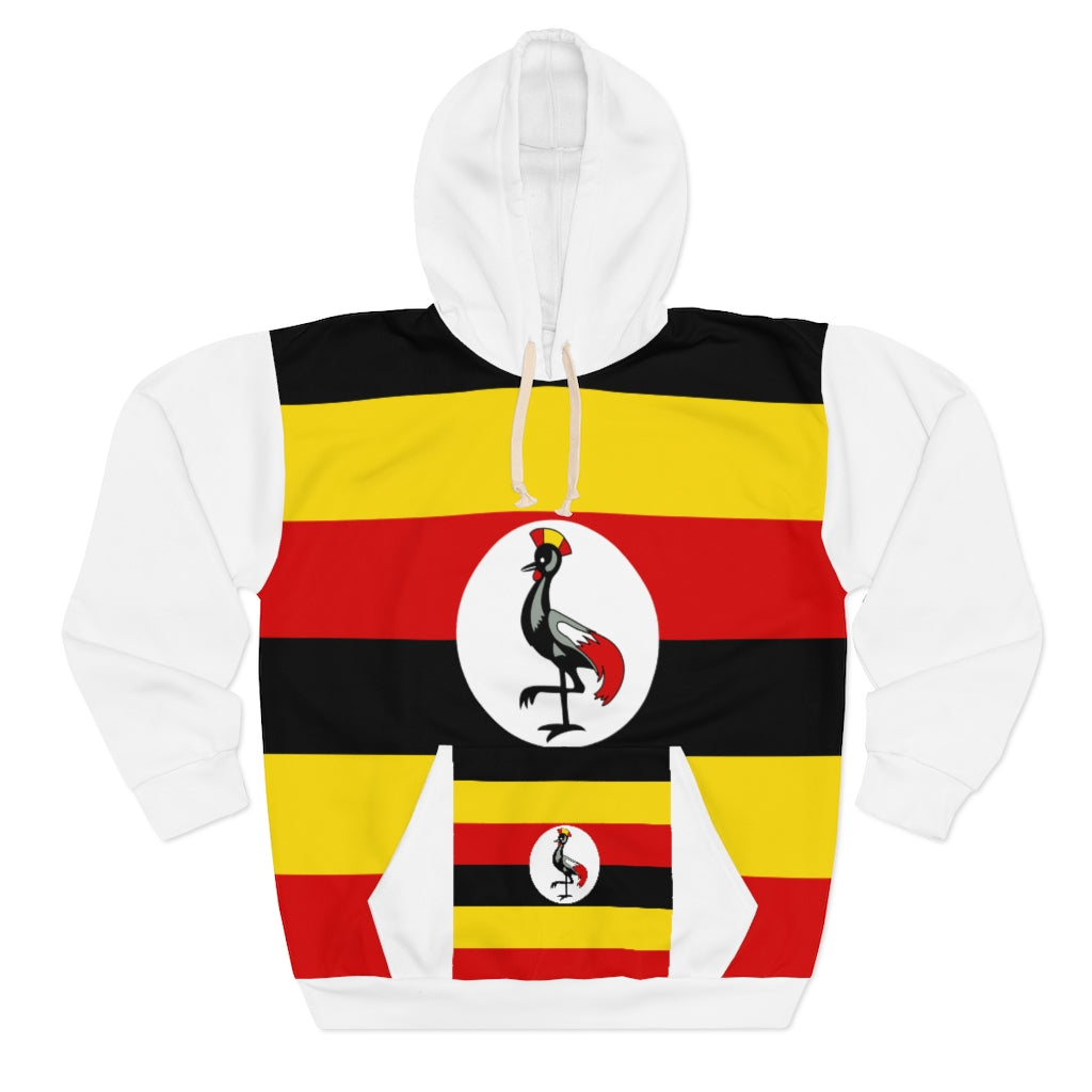 UGANDA AOP Unisex Pullover Hoodie