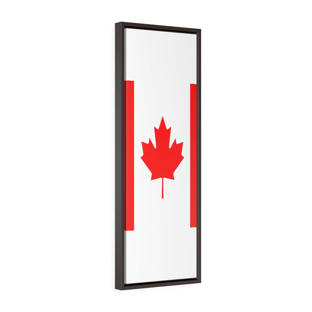 Canada Vertical Framed Premium Gallery Wrap Canvas