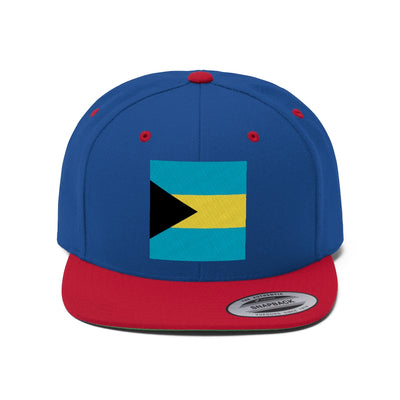 BAHAMAS FLAG Unisex Flat Bill Hat