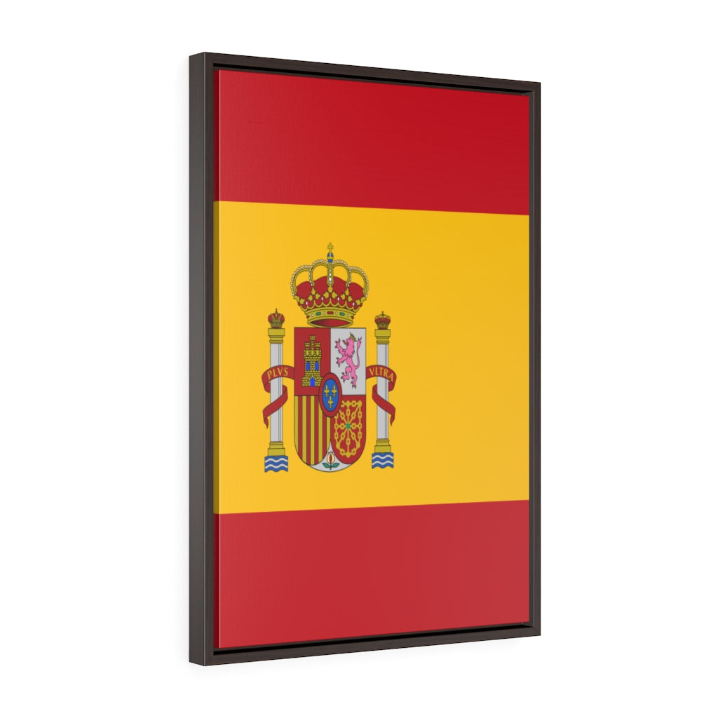 SPAIN Vertical Framed Premium Gallery Wrap Canvas