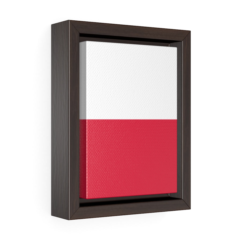 POLAND Vertical Framed Premium Gallery Wrap Canvas