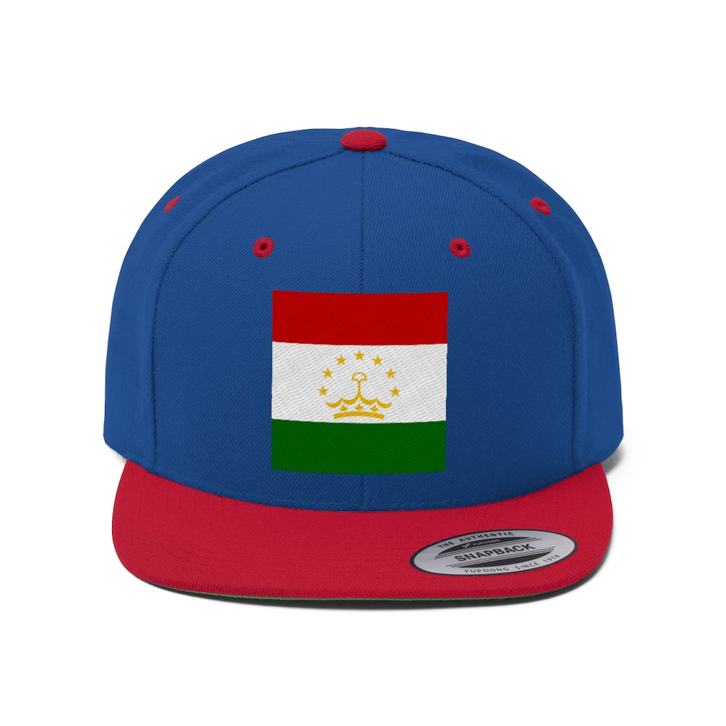 TAJIKISTAN Unisex Flat Bill Hat