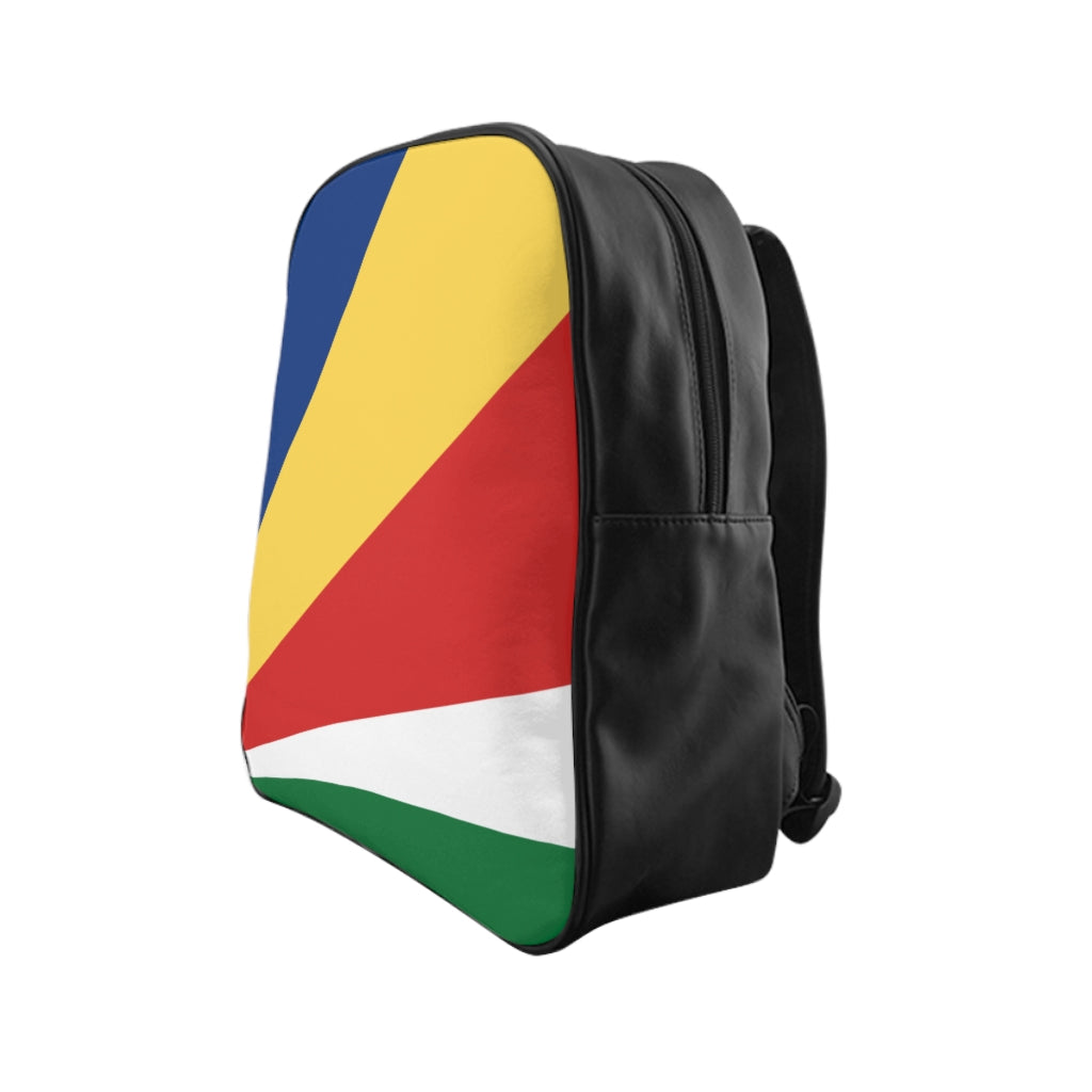 SEYCHELLES FLAG School Backpack