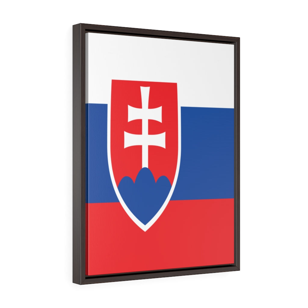 SLOVAKIA Vertical Framed Premium Gallery Wrap Canvas