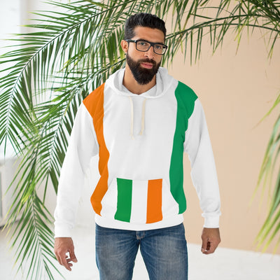 Cote d'ivoire AOP Unisex Pullover Hoodie