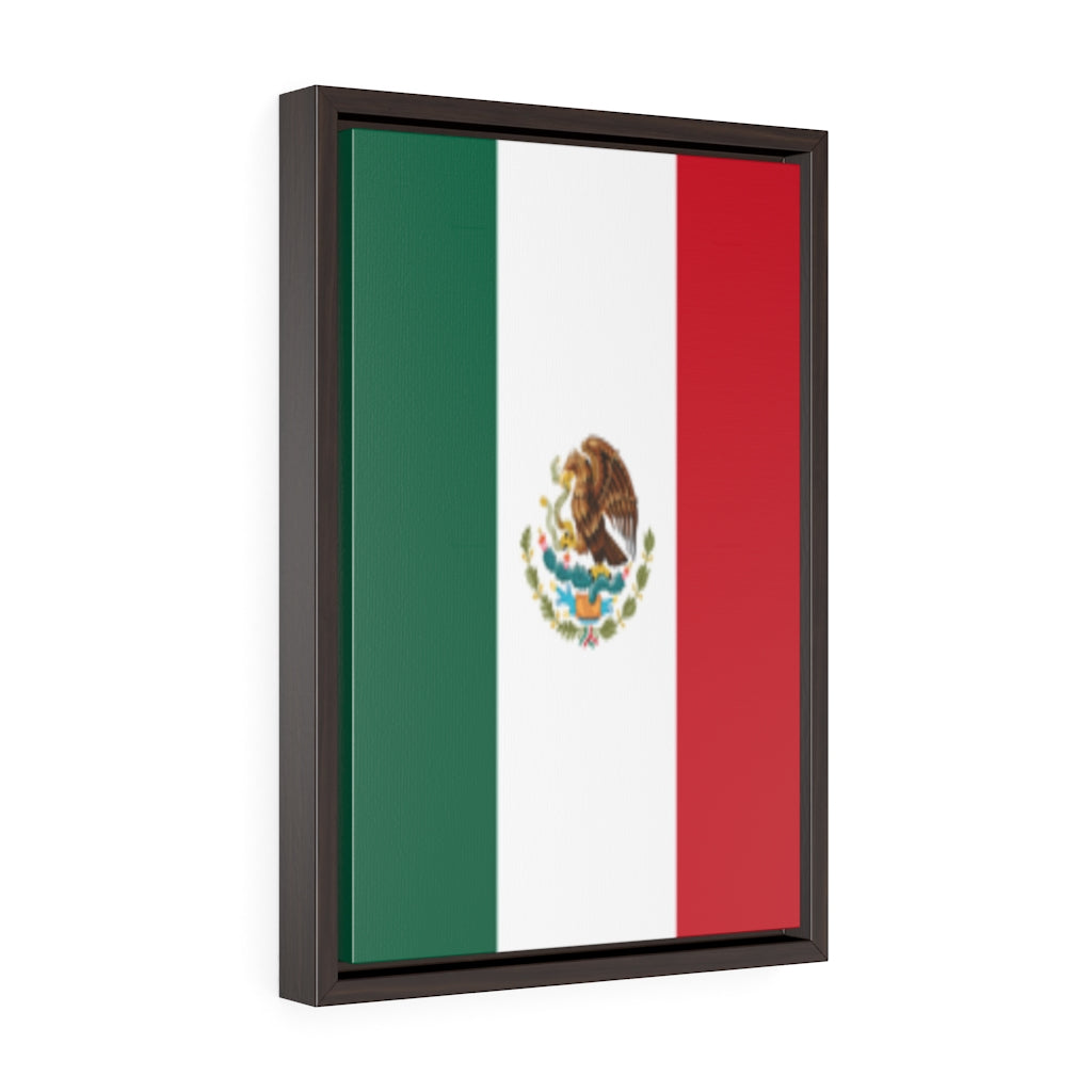 MEXICO Vertical Framed Premium Gallery Wrap Canvas