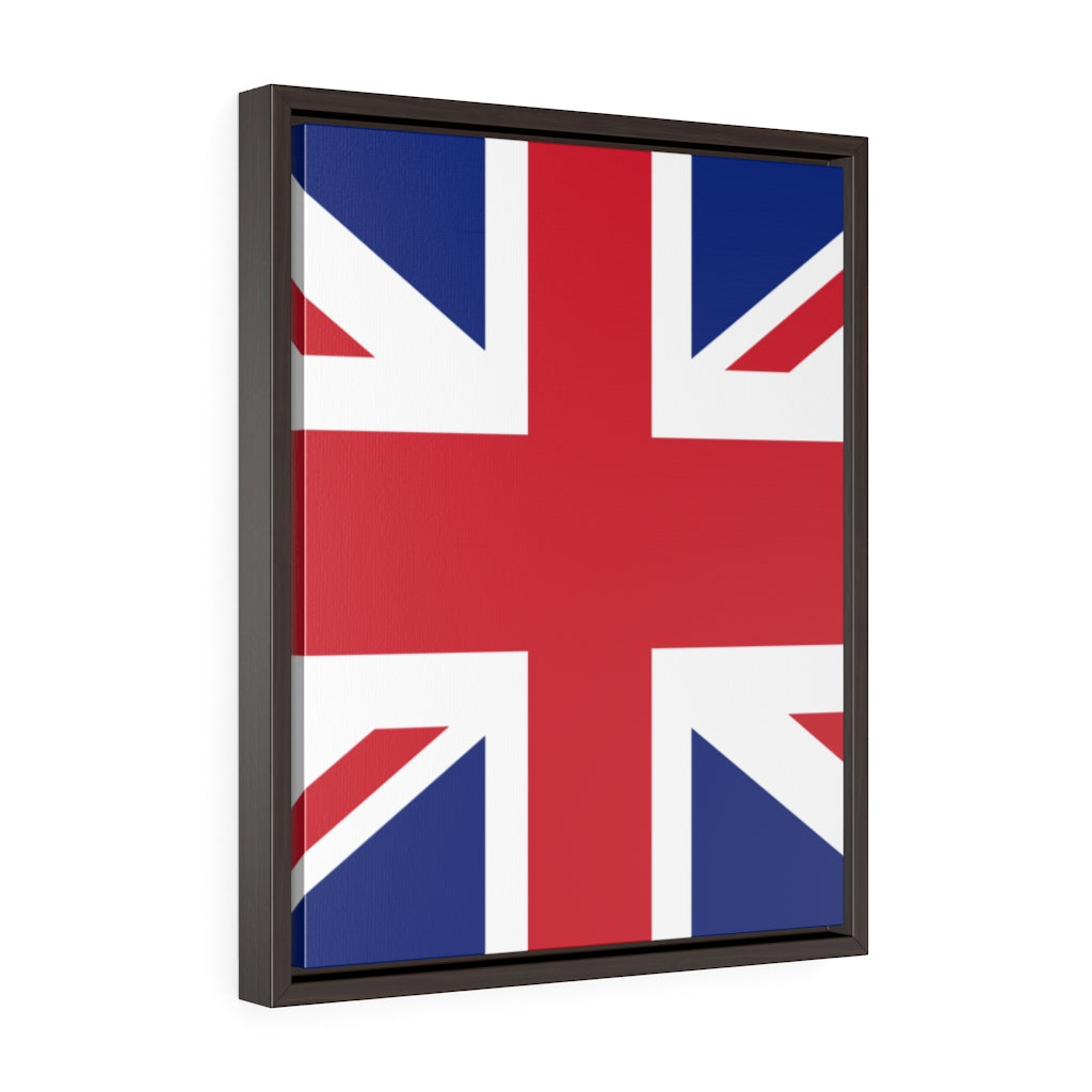 united kingdom Vertical Framed Premium Gallery Wrap Canvas