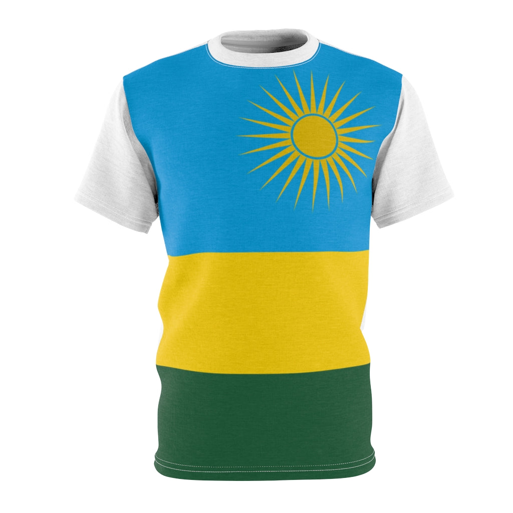 RWANDA Unisex AOP Cut & Sew Tee