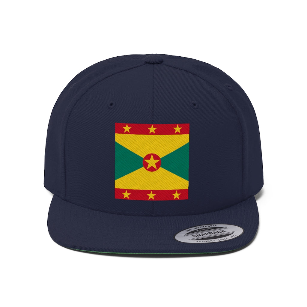 GRENADA Unisex Flat Bill Hat