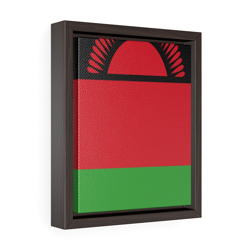 MALAWI Vertical Framed Premium Gallery Wrap Canvas