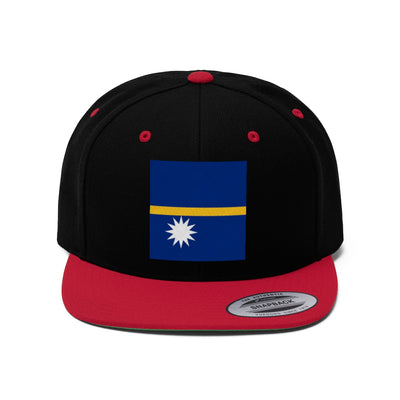 NAURU Unisex Flat Bill Hat