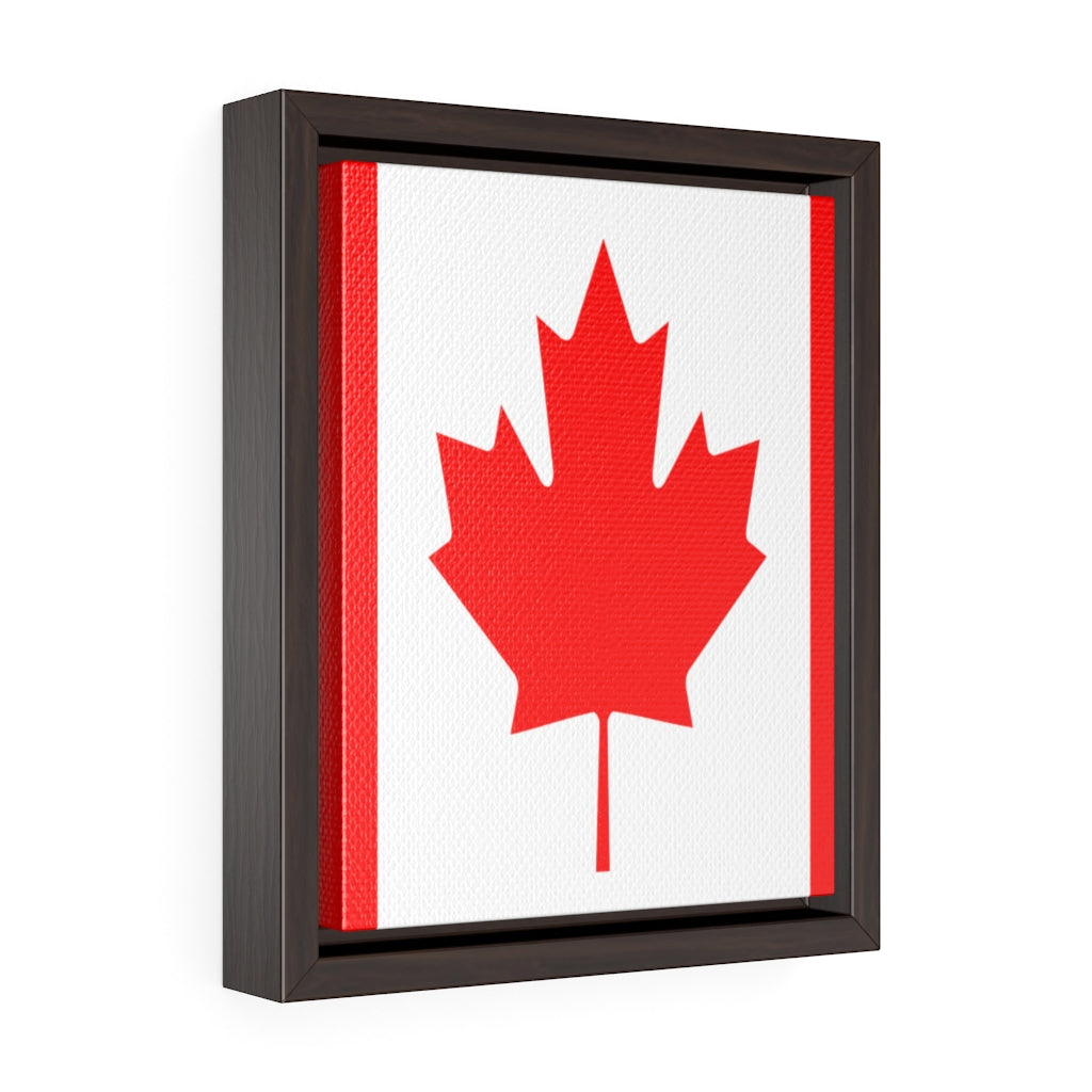 Canada Vertical Framed Premium Gallery Wrap Canvas