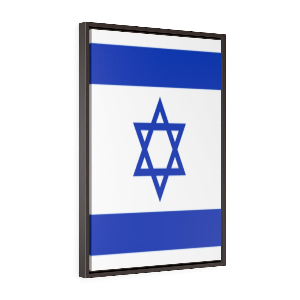 ISRAEL Vertical Framed Premium Gallery Wrap Canvas