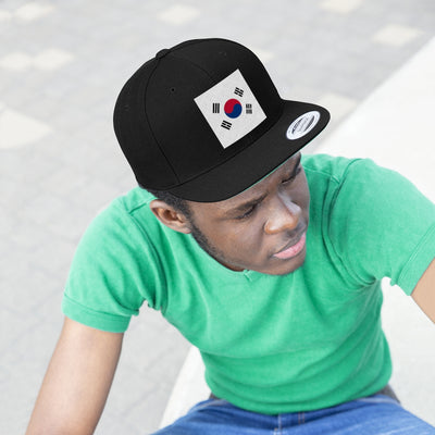 SOUTH KOREA Unisex Flat Bill Hat