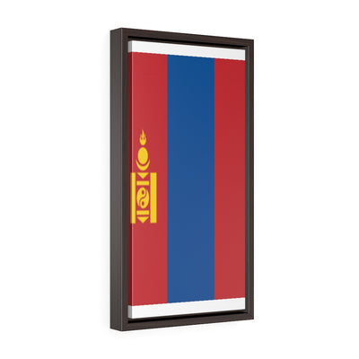 MONGOLIA Vertical Framed Premium Gallery Wrap Canvas