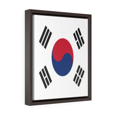 SOUTH KOREA Vertical Framed Premium Gallery Wrap Canvas