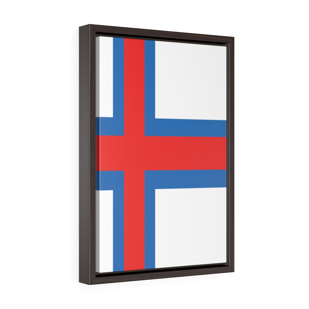 FAROE Vertical Framed Premium Gallery Wrap Canvas