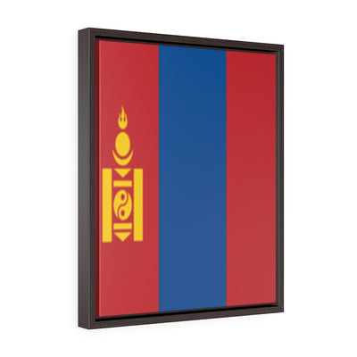 MONGOLIA Vertical Framed Premium Gallery Wrap Canvas