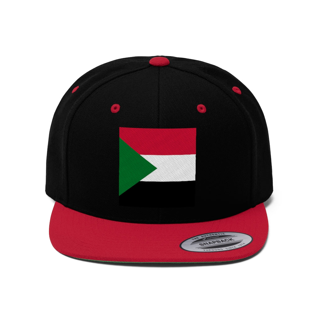 SUDAN Unisex Flat Bill Hat