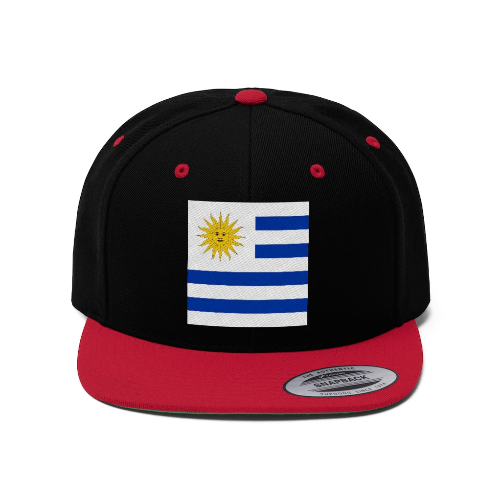 URUGUAY Unisex Flat Bill Hat