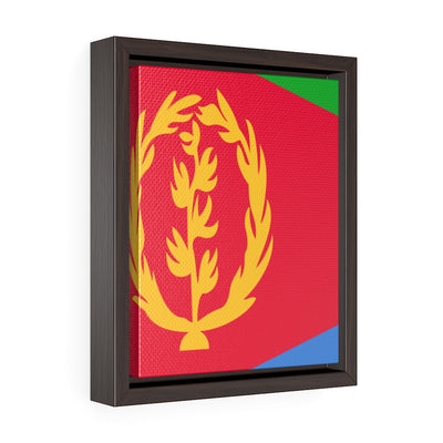 ERITREA Vertical Framed Premium Gallery Wrap Canvas