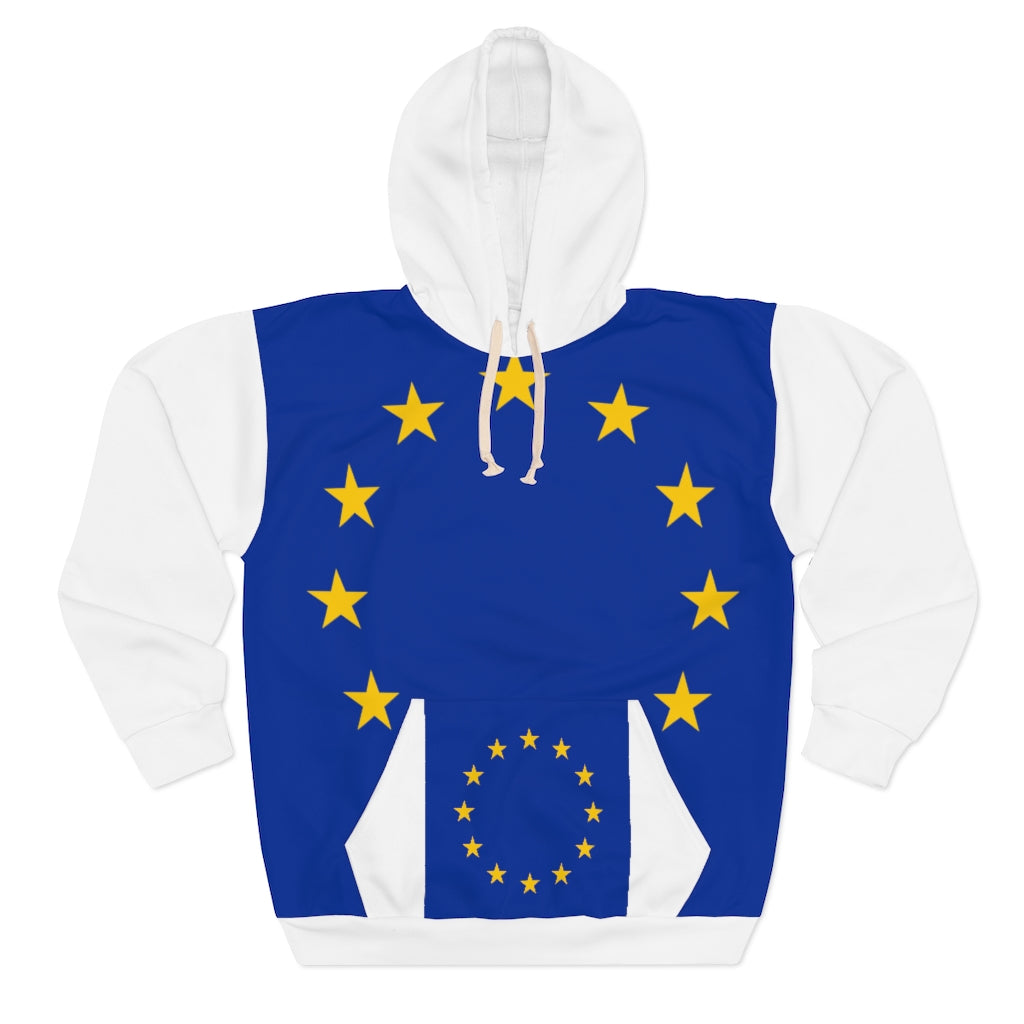 Europe AOP Unisex Pullover Hoodie