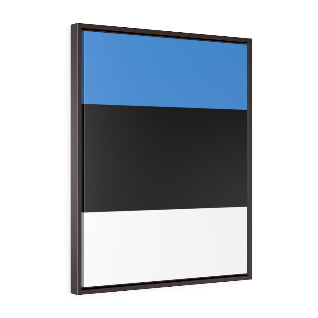 ESTONIA Vertical Framed Premium Gallery Wrap Canvas