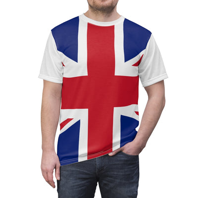 united kingdom Unisex AOP Cut & Sew Tee