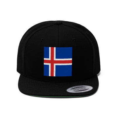 ICELAND Unisex Flat Bill Hat