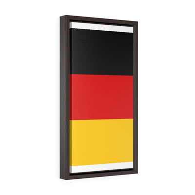 GERMANY Vertical Framed Premium Gallery Wrap Canvas