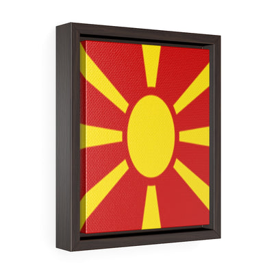 MACEDONIA Vertical Framed Premium Gallery Wrap Canvas