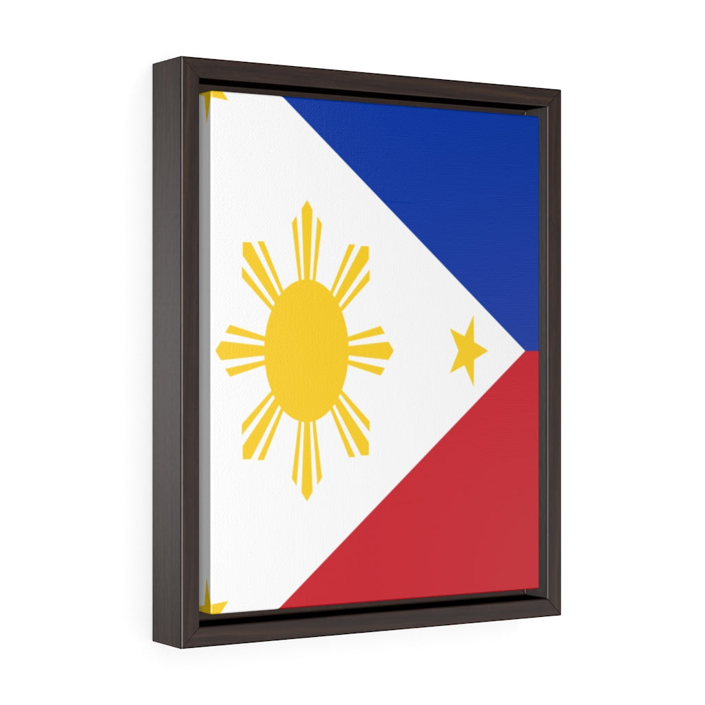 Philippines Vertical Framed Premium Gallery Wrap Canvas