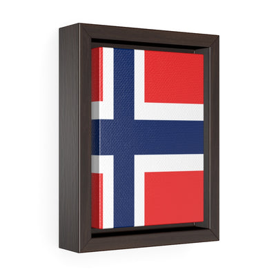 NORWAY Vertical Framed Premium Gallery Wrap Canvas