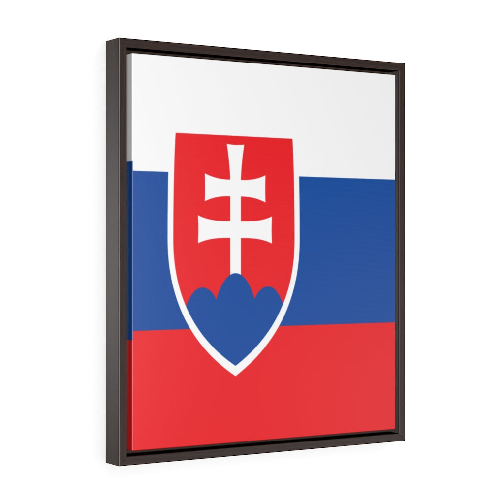 SLOVAKIA Vertical Framed Premium Gallery Wrap Canvas