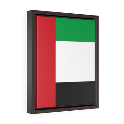 UNITED ARAB EMIRATES Vertical Framed Premium Gallery Wrap Canvas