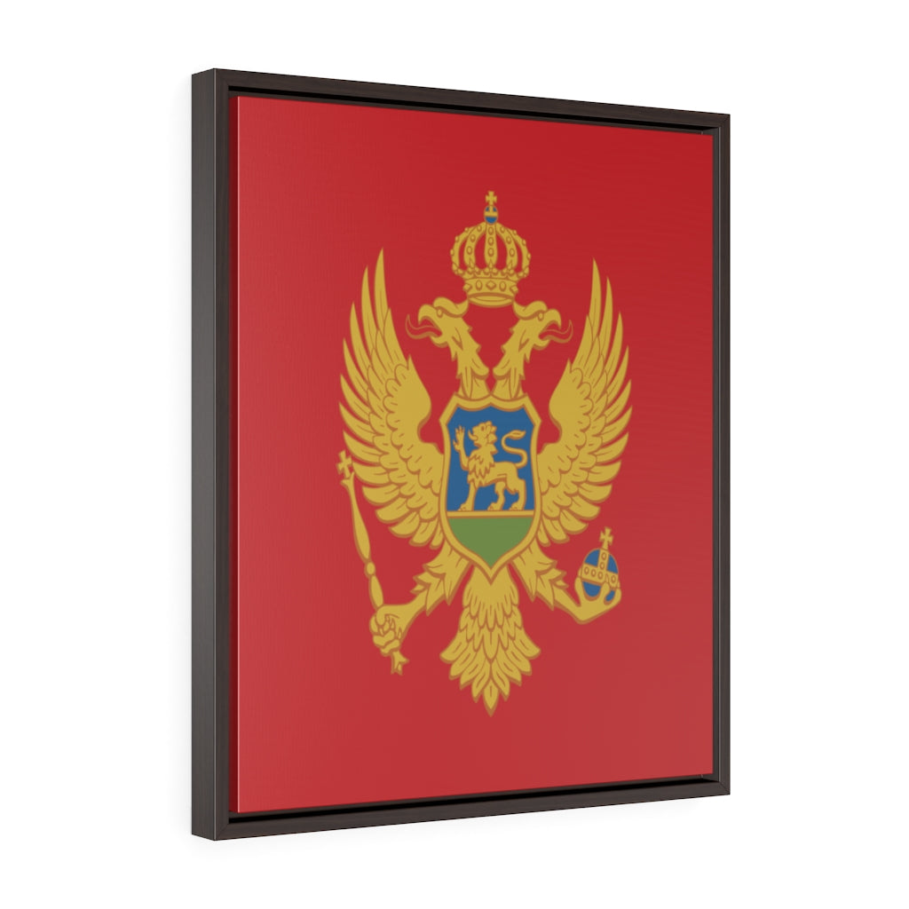 MONTENEGRO Vertical Framed Premium Gallery Wrap Canvas